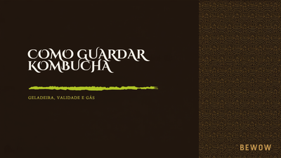 Capa do artigo Como guardar kombucha, da Bewow Kombucha