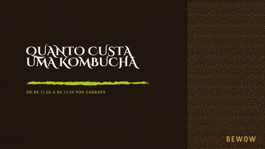 Capa do artigo Quanto custa uma kombucha, da Bewow Kombucha